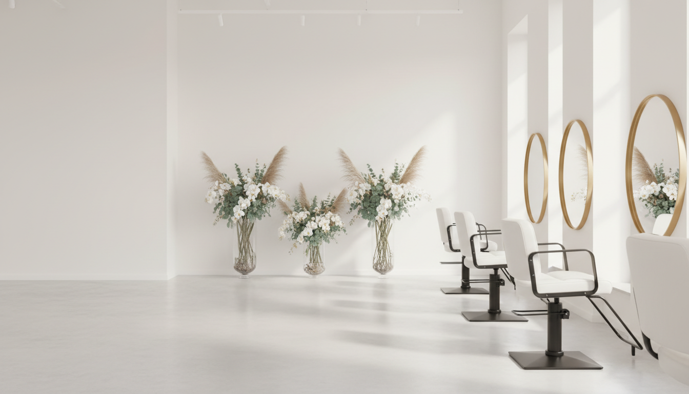 Mehko naravno vzdušje s cvetličnimi detajli